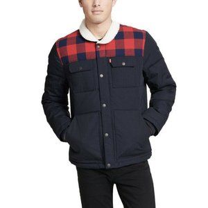 Levis Faux Sherpa Lined Woodsman Jacket XXL $180